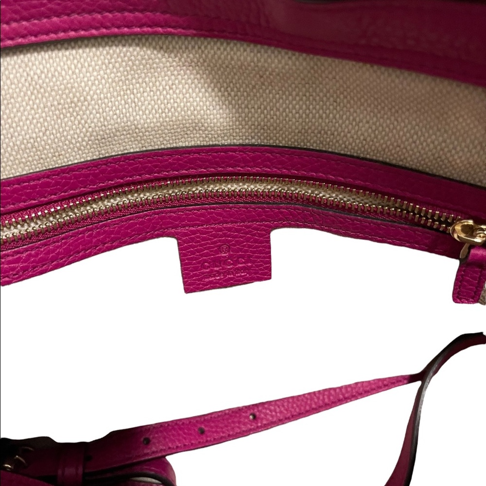 Gucci Pink Small Soho Convertible Top Bag - Picture 6 of 7